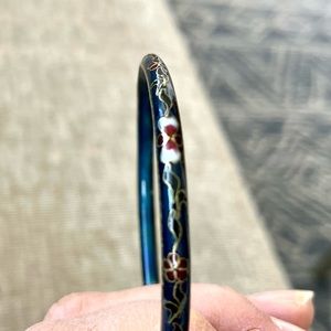 Vintage cloisonné bangle